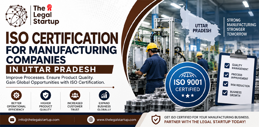 ISO Certification for Manufacturing Companies in Uttar Pradesh